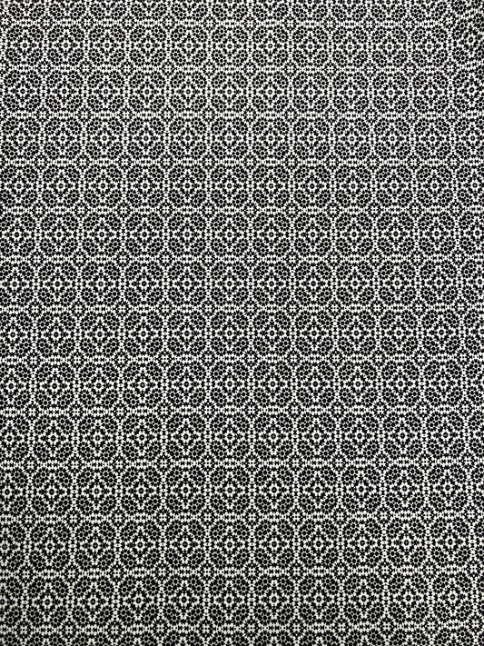 Geometric Print Rayon Lycra