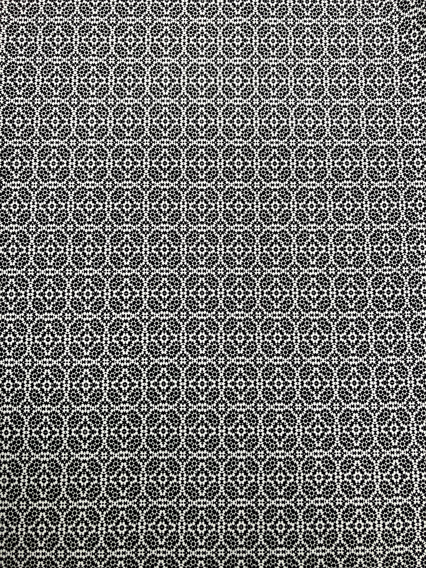Geometric Print Rayon Lycra