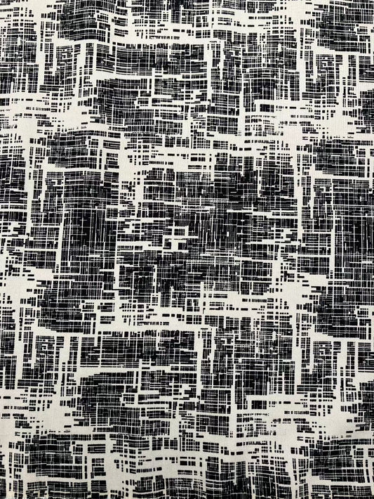 Abstract Print Rayon Lycra