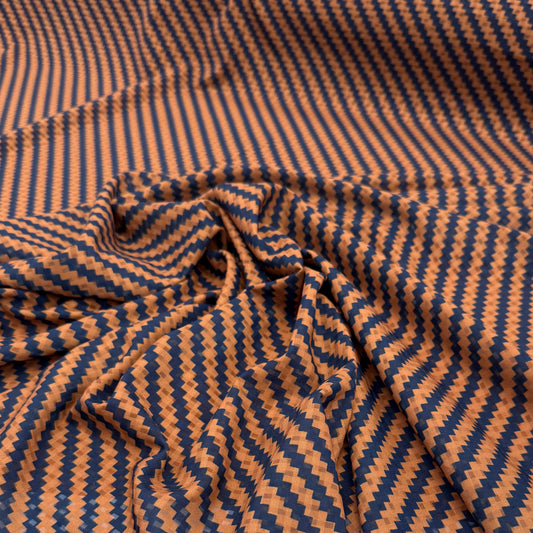 Small Square Printed Rayon