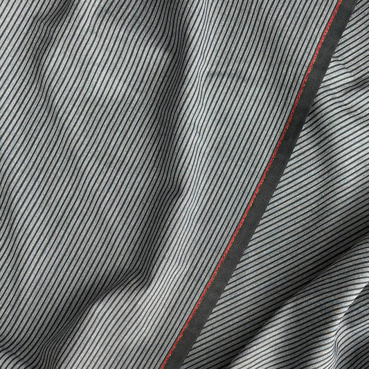 Wool/Poly/Viscose - Morning Suit Stripe