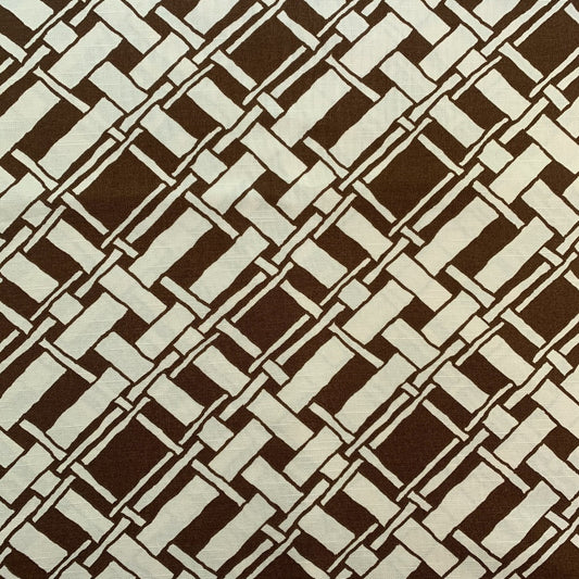 Bamboo-Lattice Print Soft Furnishing