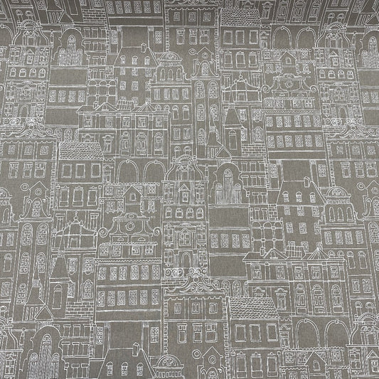Marseille Print French Linen